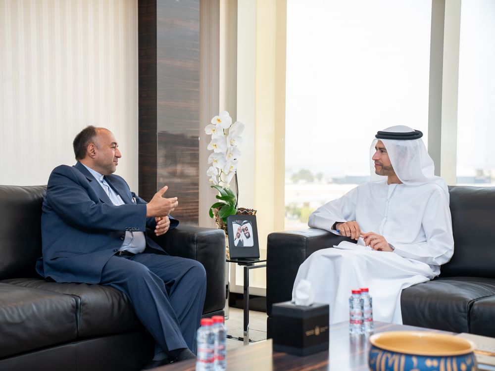 Mohamed Al Hussaini meets with Iranian Ambassador