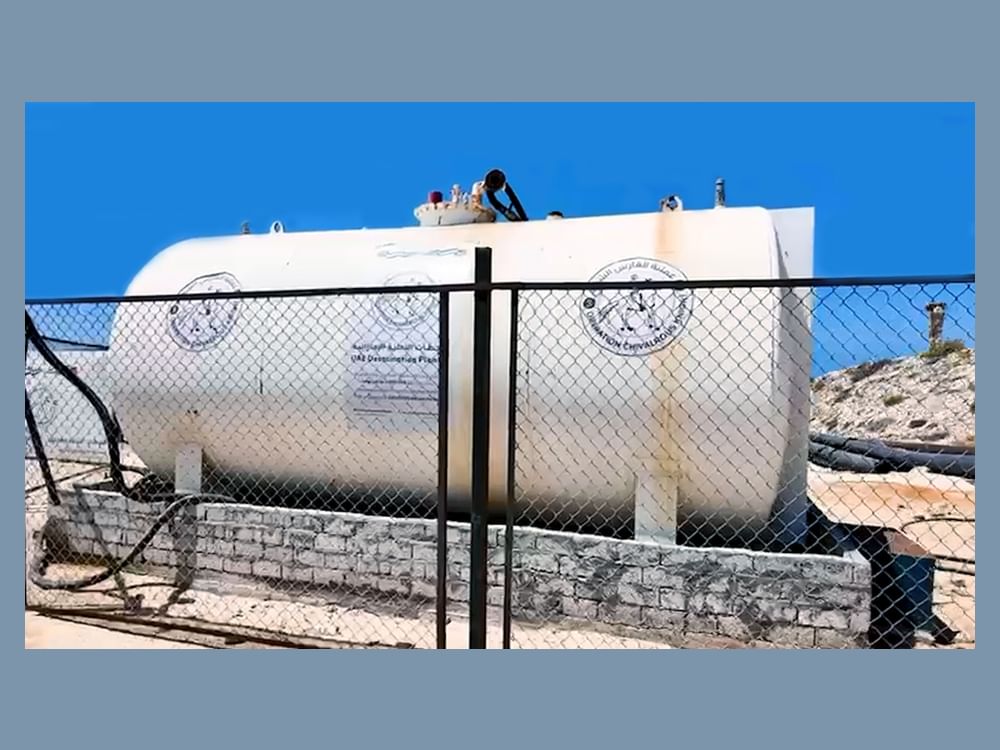 بحضور رسمي وشعبي واسع/ عملية الفارس الشهم 3 تفتتح أضخم مشروع مياه في قطاع غزة