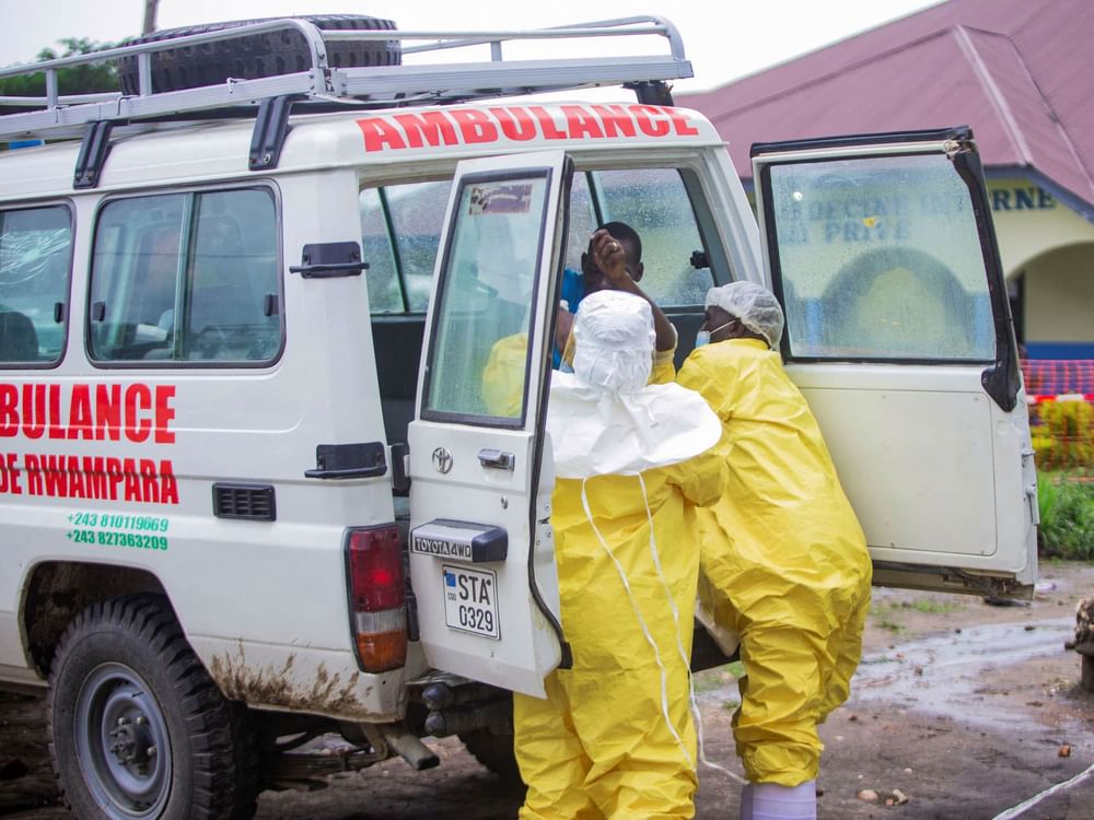 Confirmed Ebola cases in DR Congo rise to 321