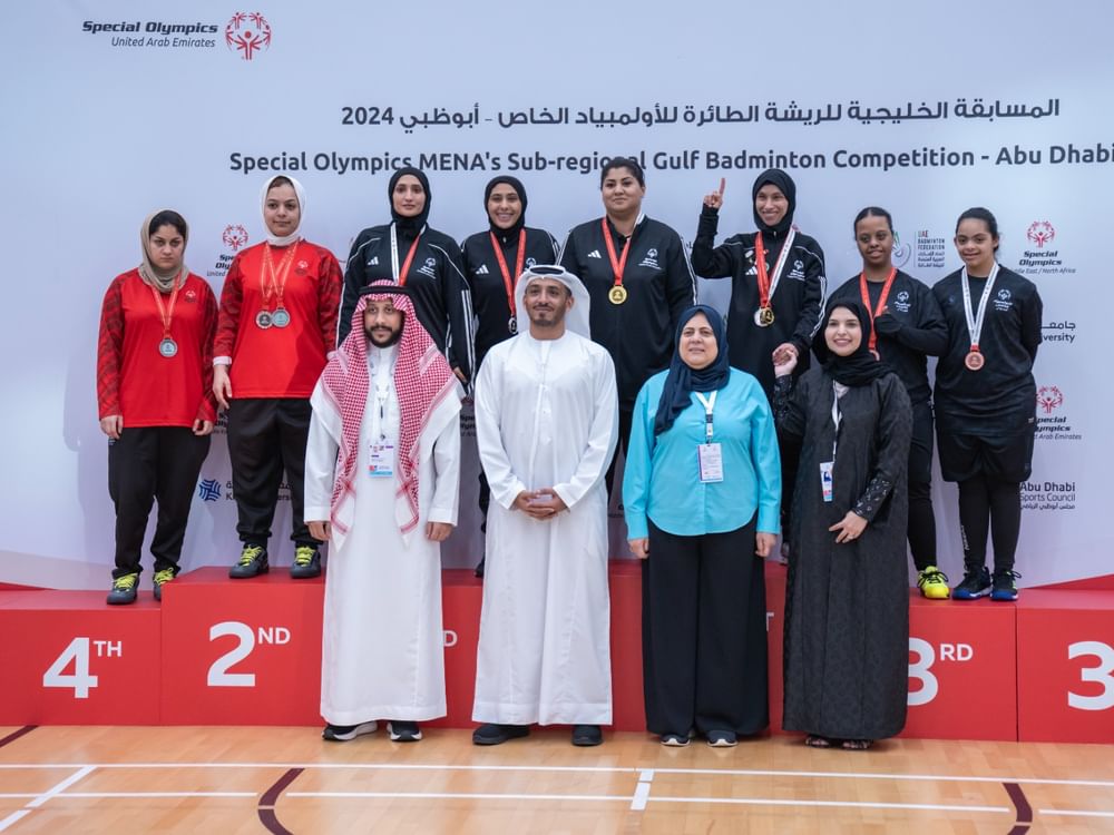 Inaugural Special Olympics Gulf Badminton competition concludes in Abu Dhabi
