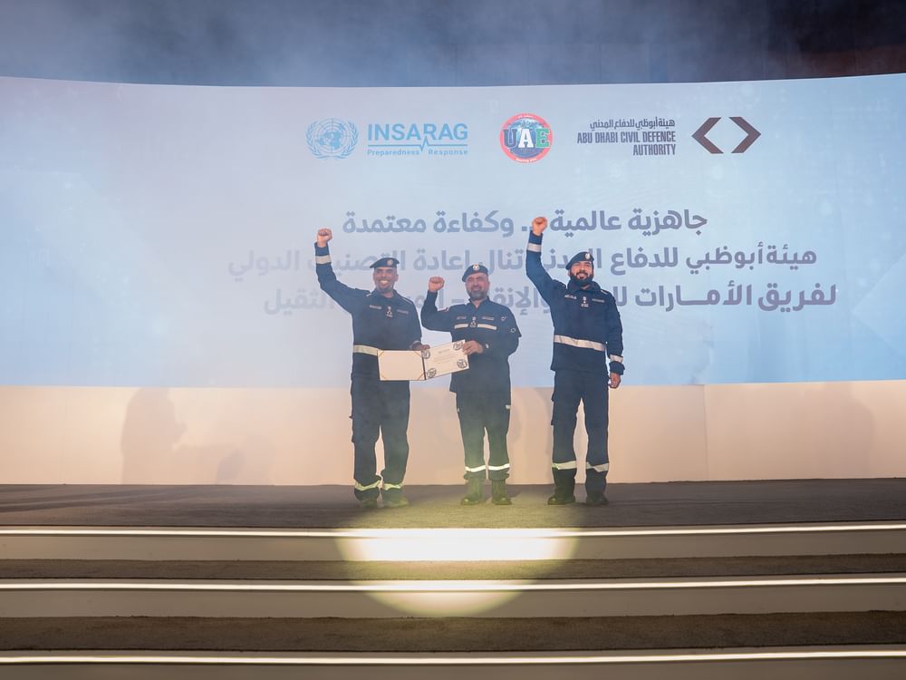 ADCDA obtains UN international reclassification of Urban Search and Rescue Team to Heavy category