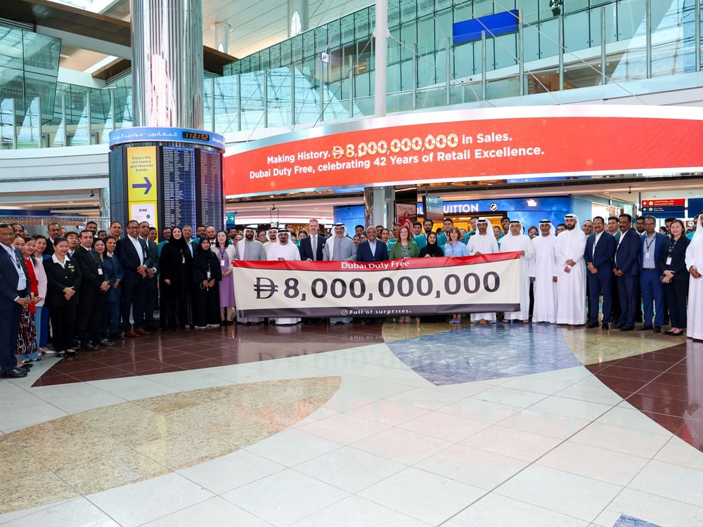 Dubai Duty Free sales surpass AED8 billion for first time