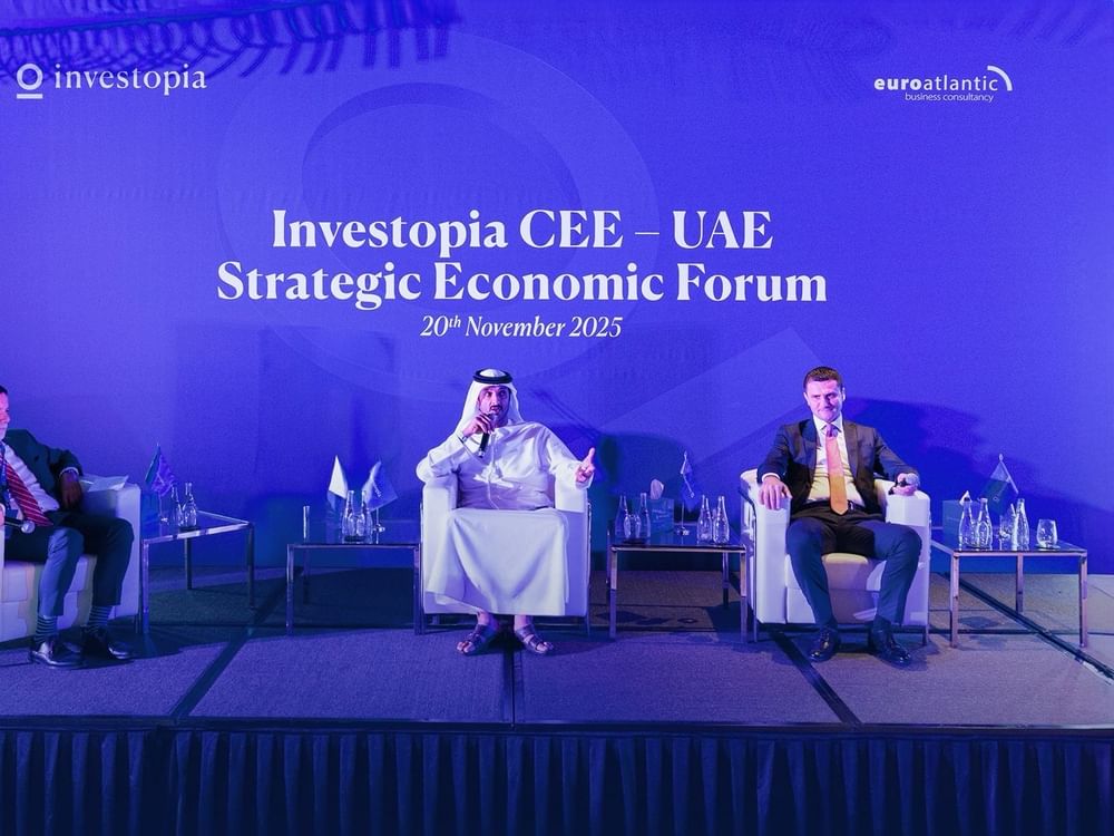 CEE-UAE ‘Investopia Strategic Economic Forum’ launched to advance investment in AI, Space, Defence, Energy