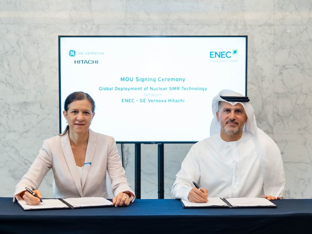 ENEC, GE Vernova Hitachi sign partnership during World Utilities Congress