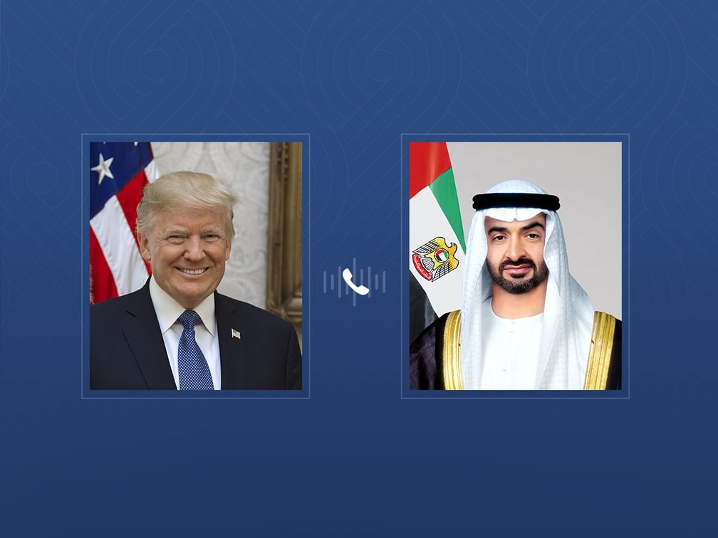 رئيس الدولة والرئيس الأميركي يبحثان هاتفياً العلاقات الإستراتيجية بين البلدين