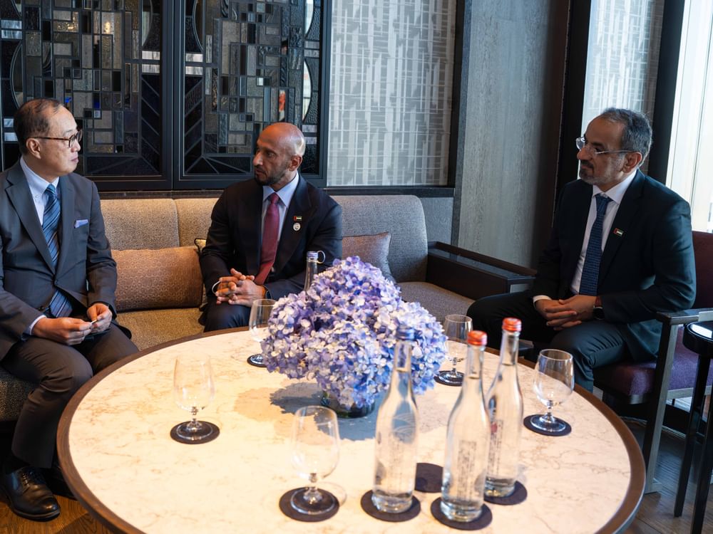 Abdulla Al Hamed holds media, academic meetings in Osaka ahead of BRIDGE Summit