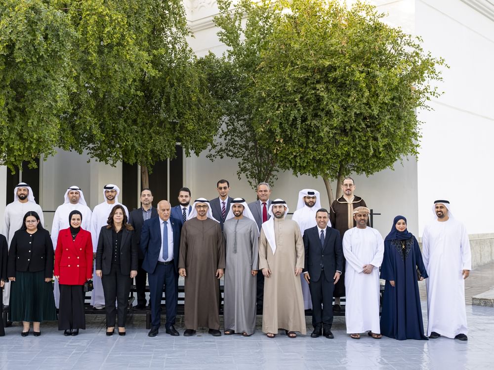 UAE President welcomes delegation from Arab Meeting for Young Leaders as part of World Governments Summit 2026