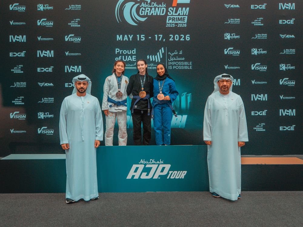 UAE continues its global excellence at conclusion of Abu Dhabi Grand Slam Jiu-Jitsu Championship