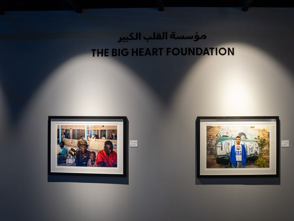 "مؤسسة القلب الكبير" توظّف السرد البصري لدعم العمل الإنساني في "اكسبوجر 2026"
