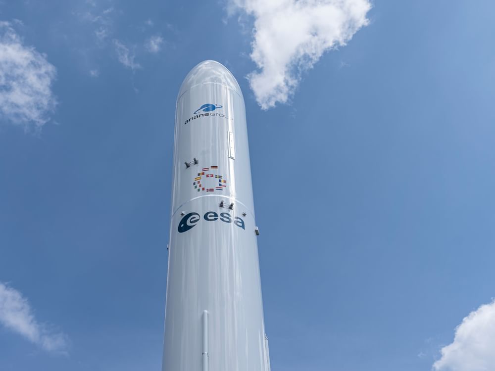Europe's 'Ariane 6' rocket launches into space
