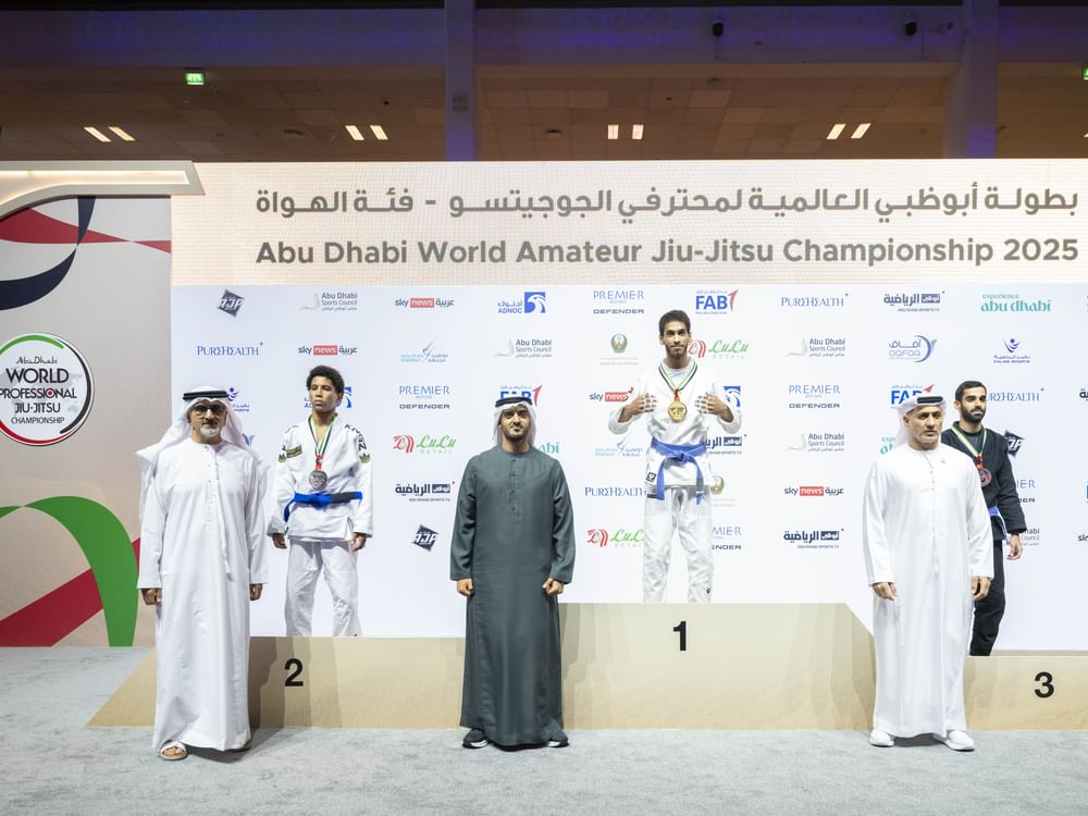 Zayed bin Mohamed bin Zayed inaugurates 17th Abu Dhabi World Professional Jiu-Jitsu Championship