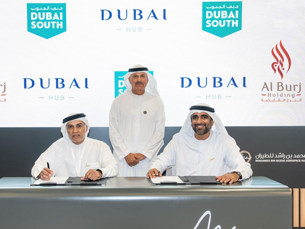 Mohammed bin Rashid Aerospace Hub, Al Burj Holding collaborate to facilitate access for global investors
