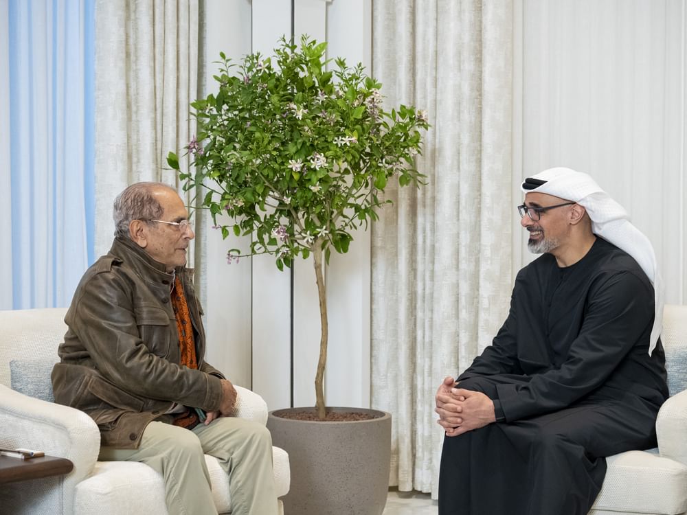 Khaled bin Mohamed bin Zayed meets President of Democratic Republic of Timor-Leste
