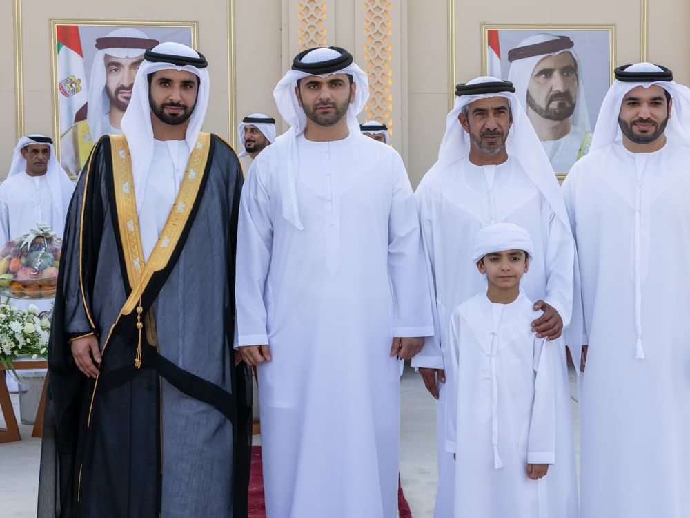 منصور بن محمد يحضر أفراح بوهليبة وبالحصا