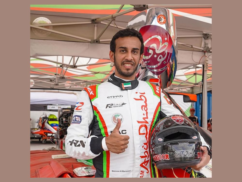 Abu Dhabi Marine Sports Club announces signing of Emirati racer Mansour Al Mansoori to join Abu Dhabi Formula 1 powerboat racing team