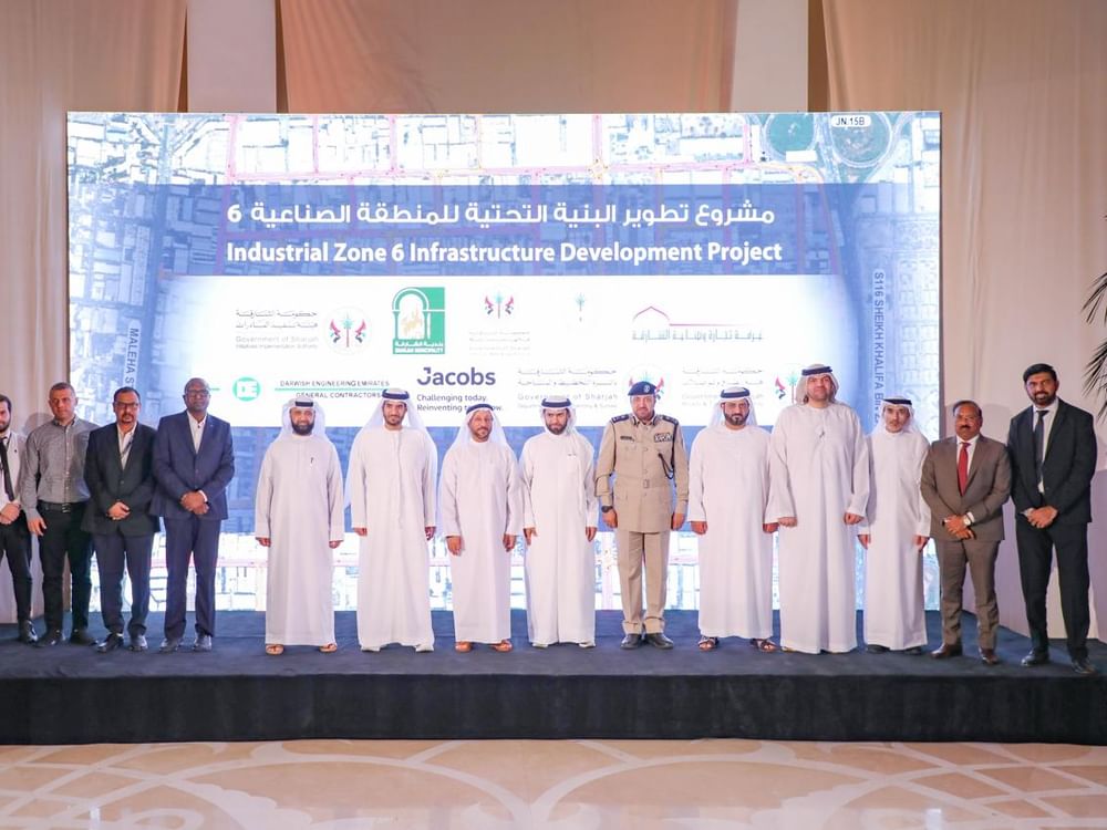 الشارقة تكشف عن مستجدات مشروع تطوير البنية التحتية للمنطقة الصناعية الـ6