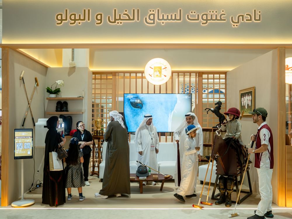 نادي غنتوت يستعرض مبادراته في معرض أبوظبي الدولي للصيد والفروسية