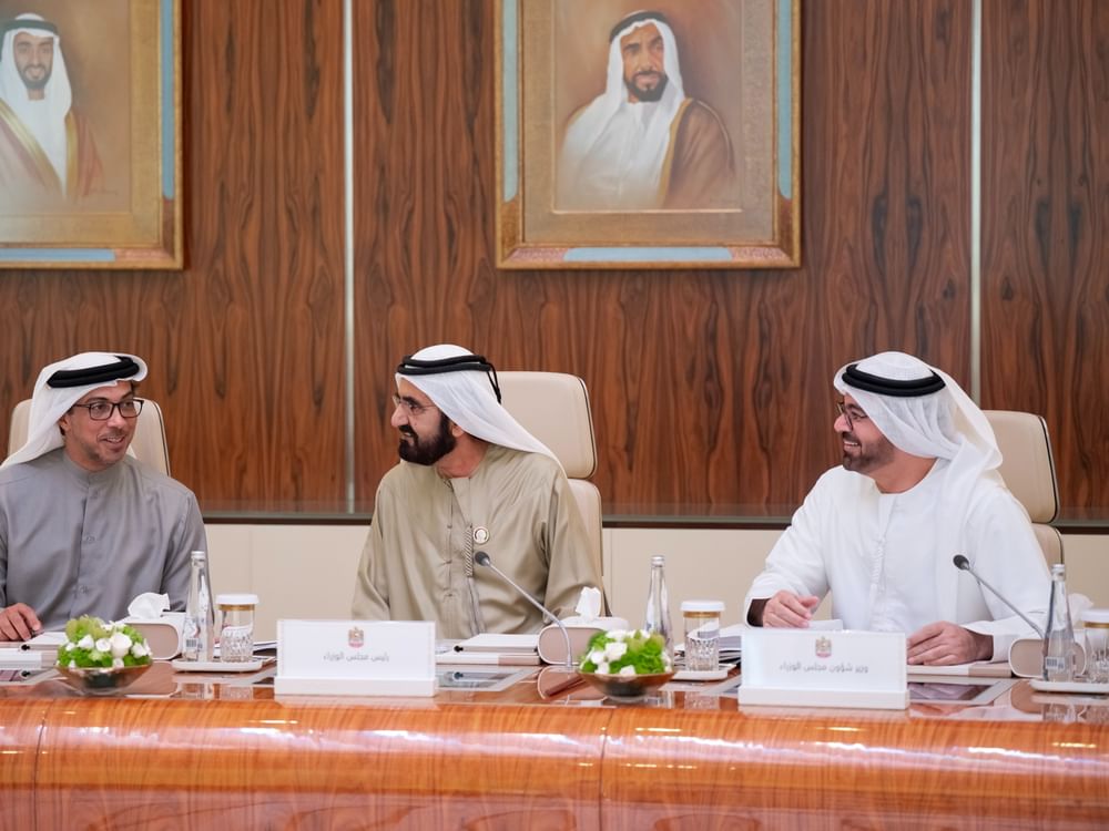 UAE Cabinet, chaired by Mohammed bin Rashid, approves launch of first integrated regulatory intelligence ecosystem in UAE Government