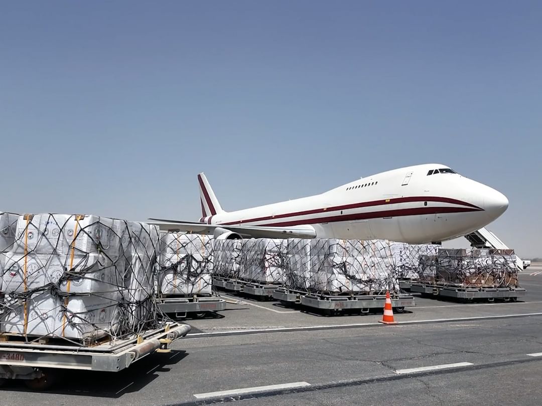 100-tonne aid aircraft departs Ras Al Khaimah Airport for Gaza under Operation Chivalrous Knight 3