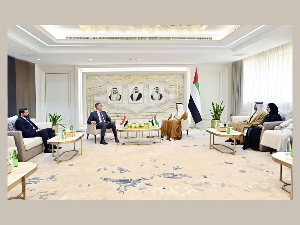 صقر غباش يبحث التعاون البرلماني مع سفراء العراق والصين وبيلاروسيا وليتوانيا