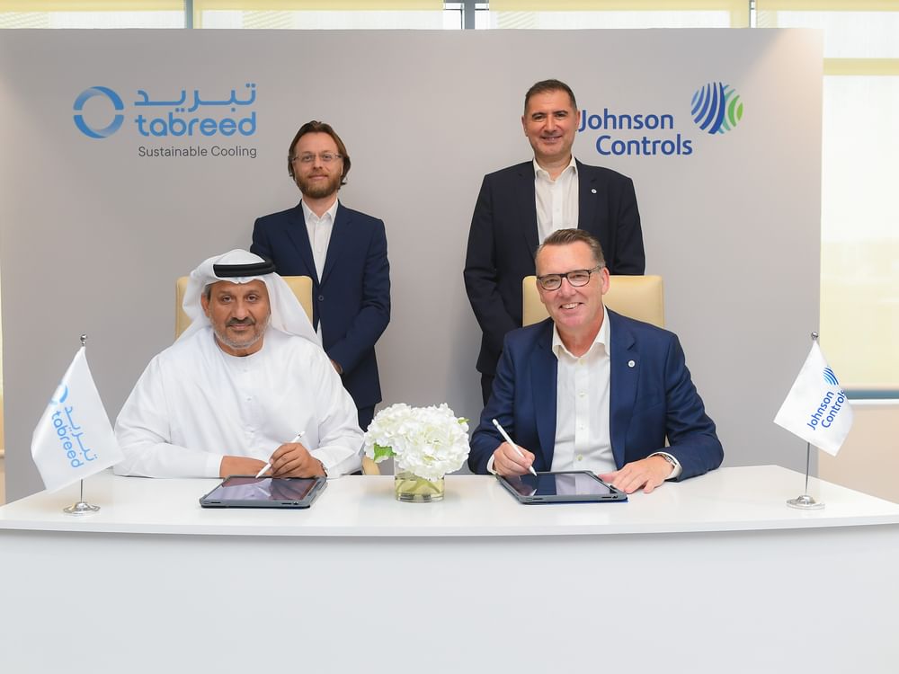 "تبريد" و"جونسون كونترولز" توقعان اتفاقية لتطوير تقنيات تبريد متقدمة