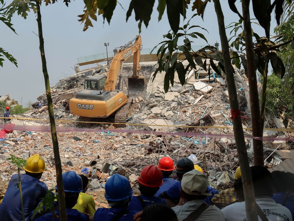 Myanmar earthquake death toll rises to 2,719