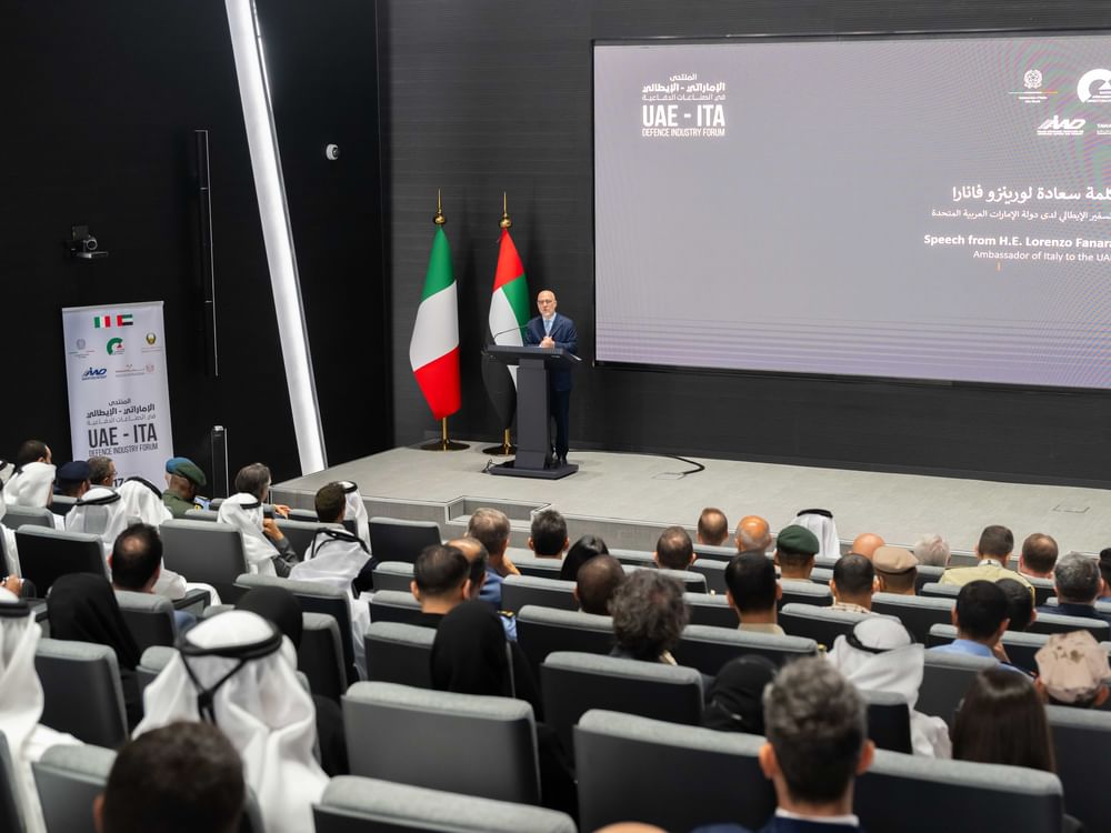 انطلاق منتدى التعاون الإماراتي- الإيطالي في الصناعات الدفاعية بأبوظبي