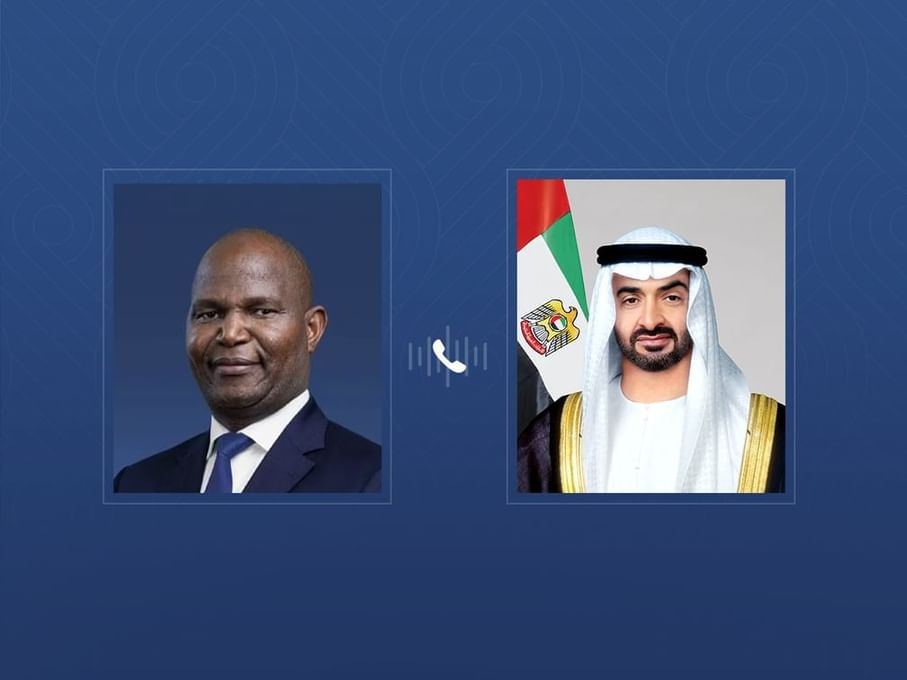 Los presidentes de Emiratos y Mozambique abordan el fortalecimiento de la cooperación bilateral en una conversación telefónica
