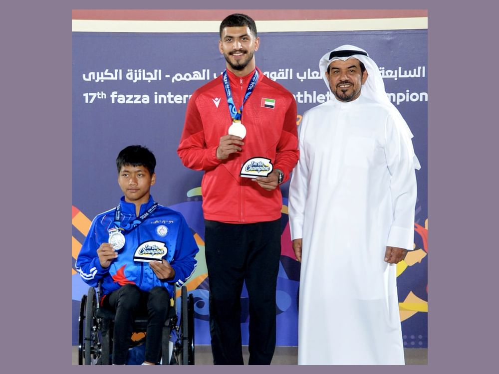 Sara Aljneibi wins UAE’s fourth gold at Fazza Para Athletics