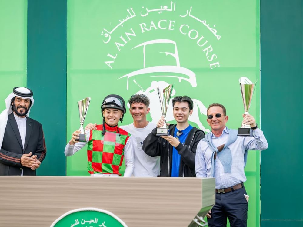 الجواد "عدي" يتصدر كأس الجولة الأولى لماراثون العين