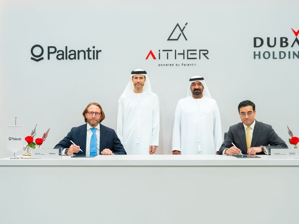 Dubai Holding, Palantir launch 'Aither' to lead AI transformation