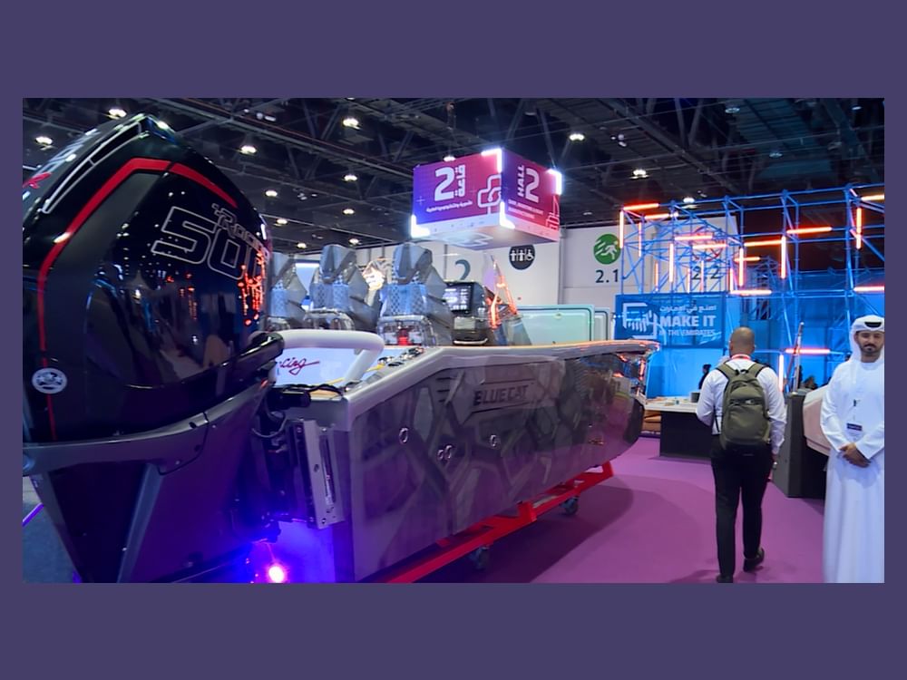 Blue Gulf Group showcases smart boat innovations at ‘Make it in the Emirates’