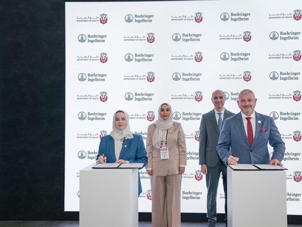 Department of Health - Abu Dhabi, Boehringer Ingelheim ink strategic partnership