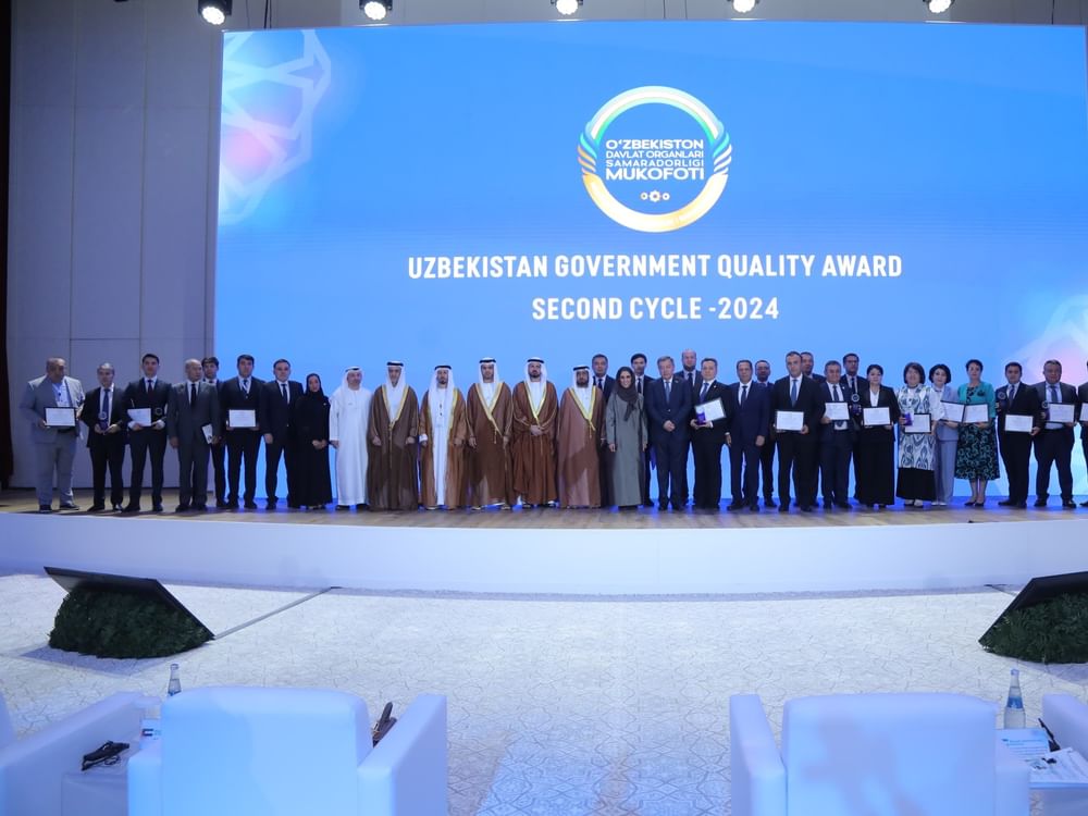 تكريم الفائزين بالدورة الثانية لجائزة أوزبكستان للجودة الحكومية