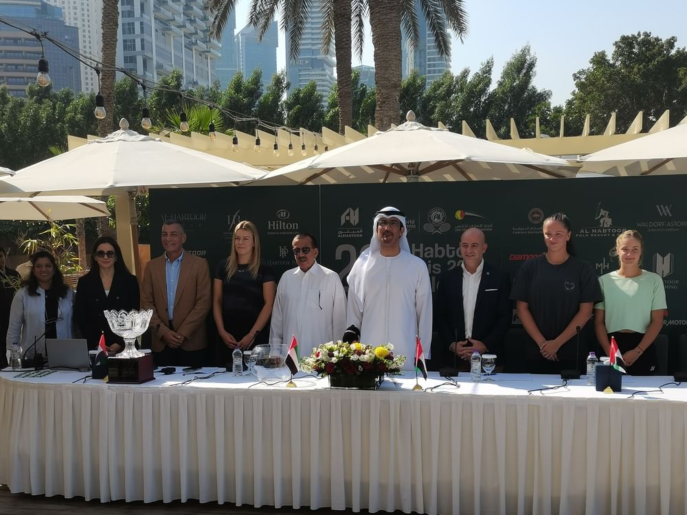 مواجهات قوية في انطلاق الدور الرئيسي لبطولة تحدي الحبتور للتنس