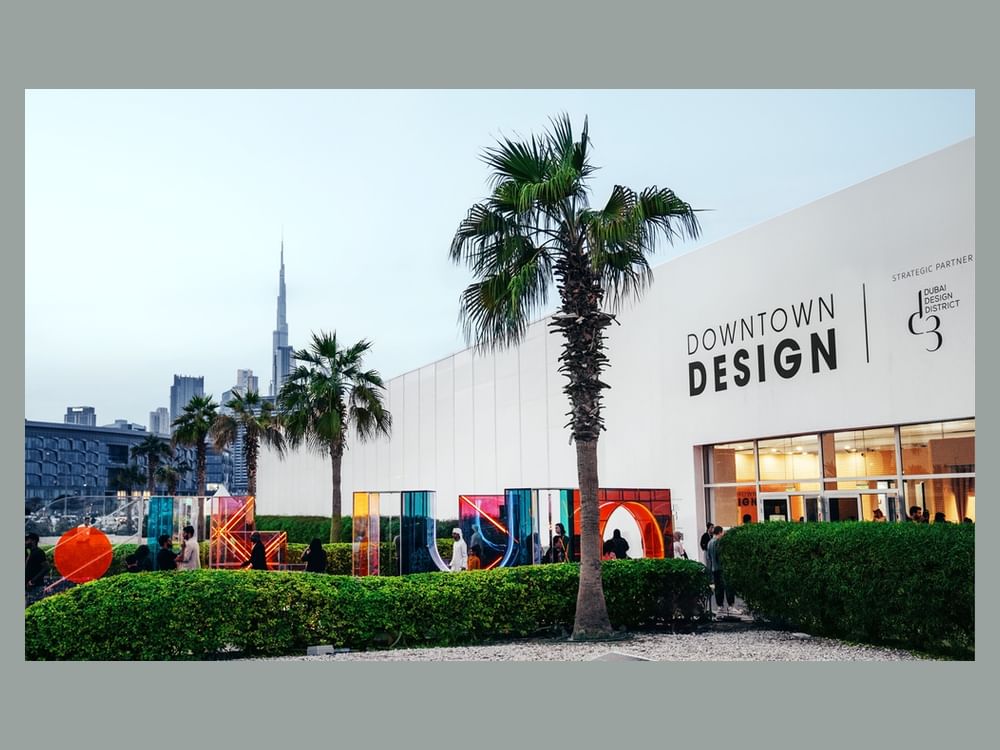 “داون تاون ديزاين”ينطلق في حي دبي للتصميم 5 نوفمبر