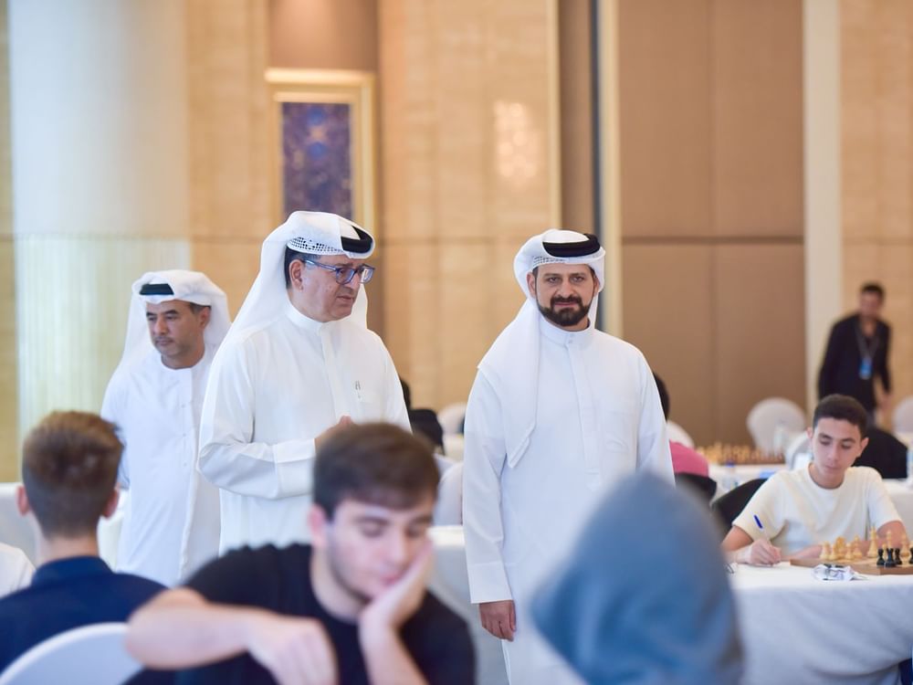 خالد بن حميد القاسمي: أبوظبي للشطرنج نجح في تطوير المهرجان الدولي واستقطاب نخبة اللاعبين