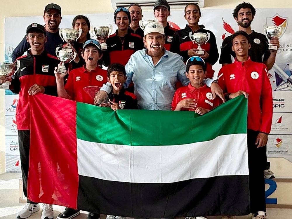 9 ميداليات ملونة لمنتخب الشراع في "البارح الدولية" بالبحرين