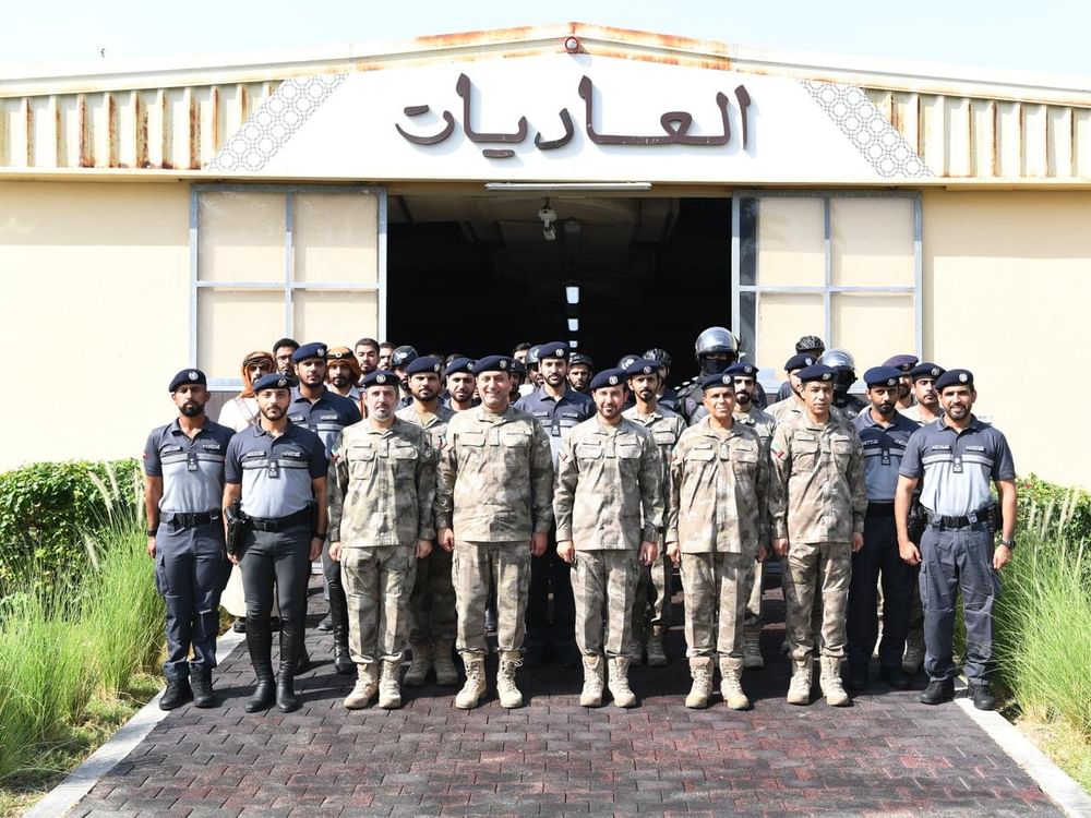 قائد عام شرطة أبوظبي يطّلع على جاهزية مديرية الدوريات الخاصة