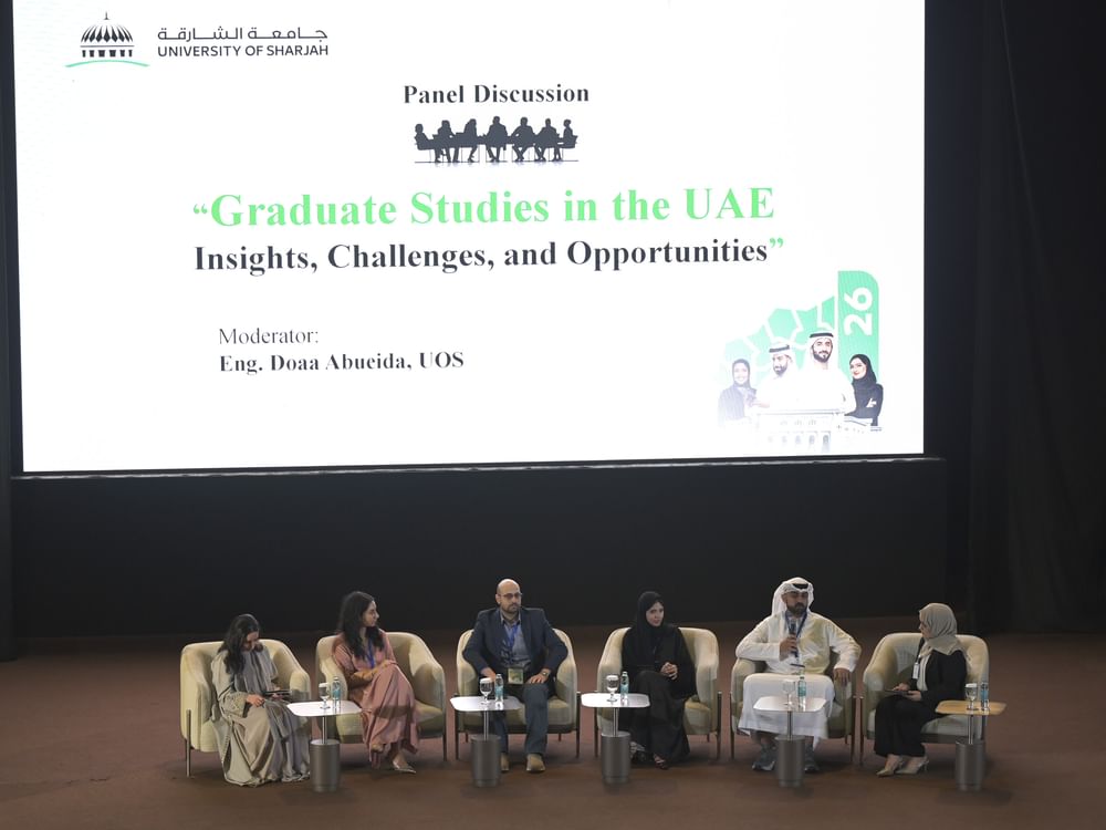 مؤتمر أبحاث الدراسات العليا في الشارقة يستعرض أكثر من 600 ورقة علمية