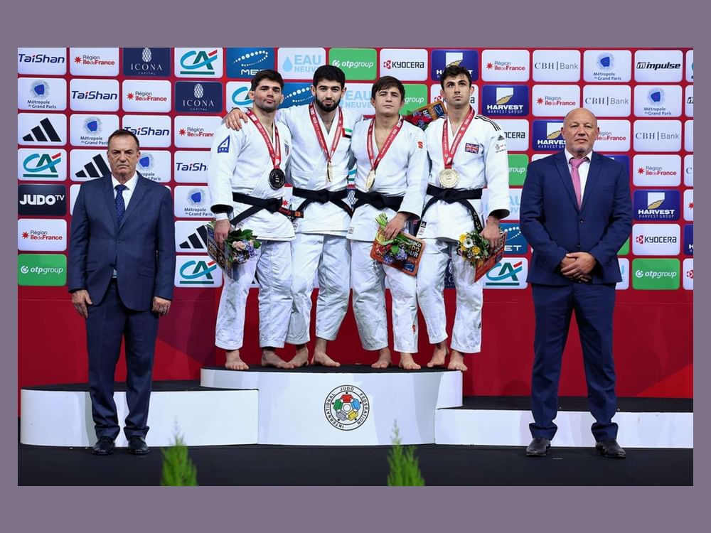 Seleção dos Emirados Árabes Unidos conquista ouro no Grand Slam de judô de Paris