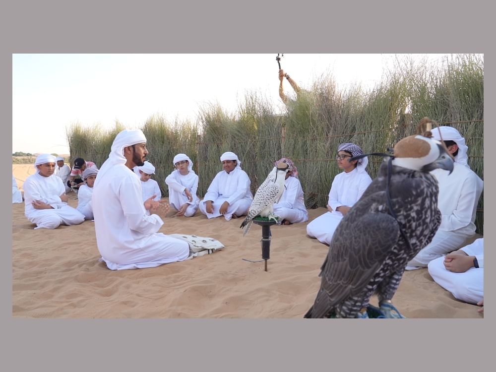 ختام ناجح لموسم الصقارة التعليمي الـ9 بمدرسة محمد بن زايد