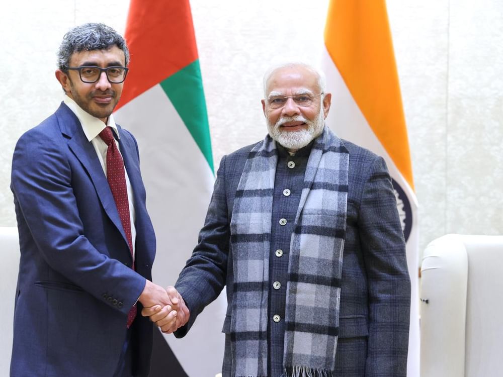 Abdullah bin Zayed meets Indian Prime Minister in New Delhi