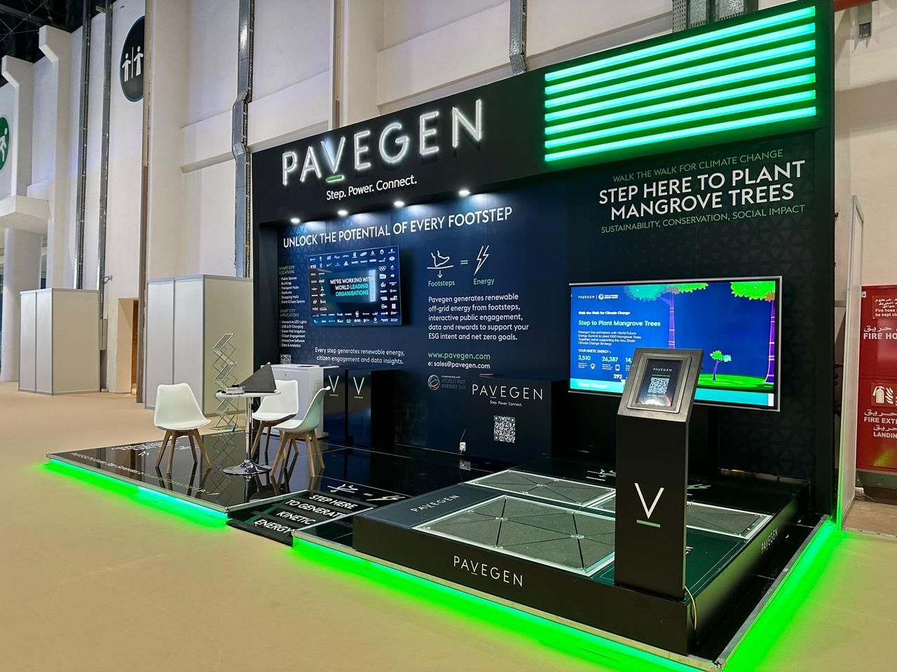 Pavegen plans to plant 1000 mangrove trees in UAE | Emirates News Agency