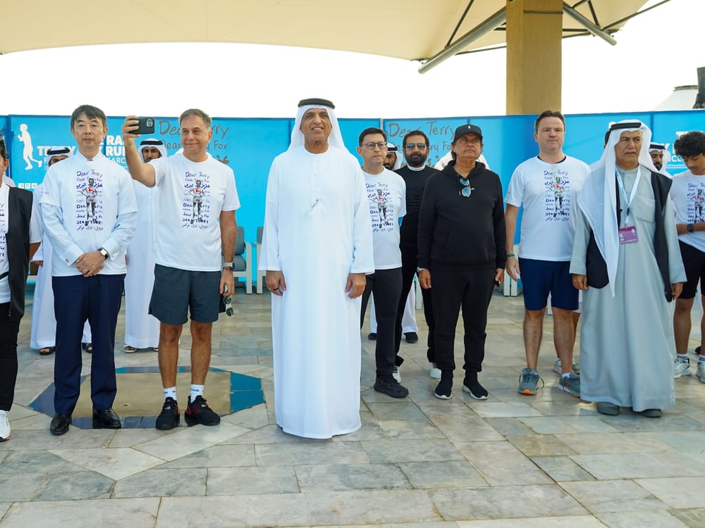 Ras Al Khaimah Ruler Attends RAK Terry Fox Charity Fun Run Emirates News Agency