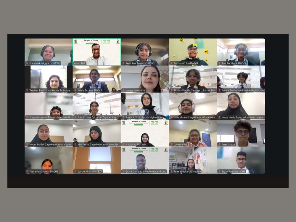 مجموعة عمل الإمارات للبيئة تختتم الدورة الـ25 من ورش العمل الطلابية 