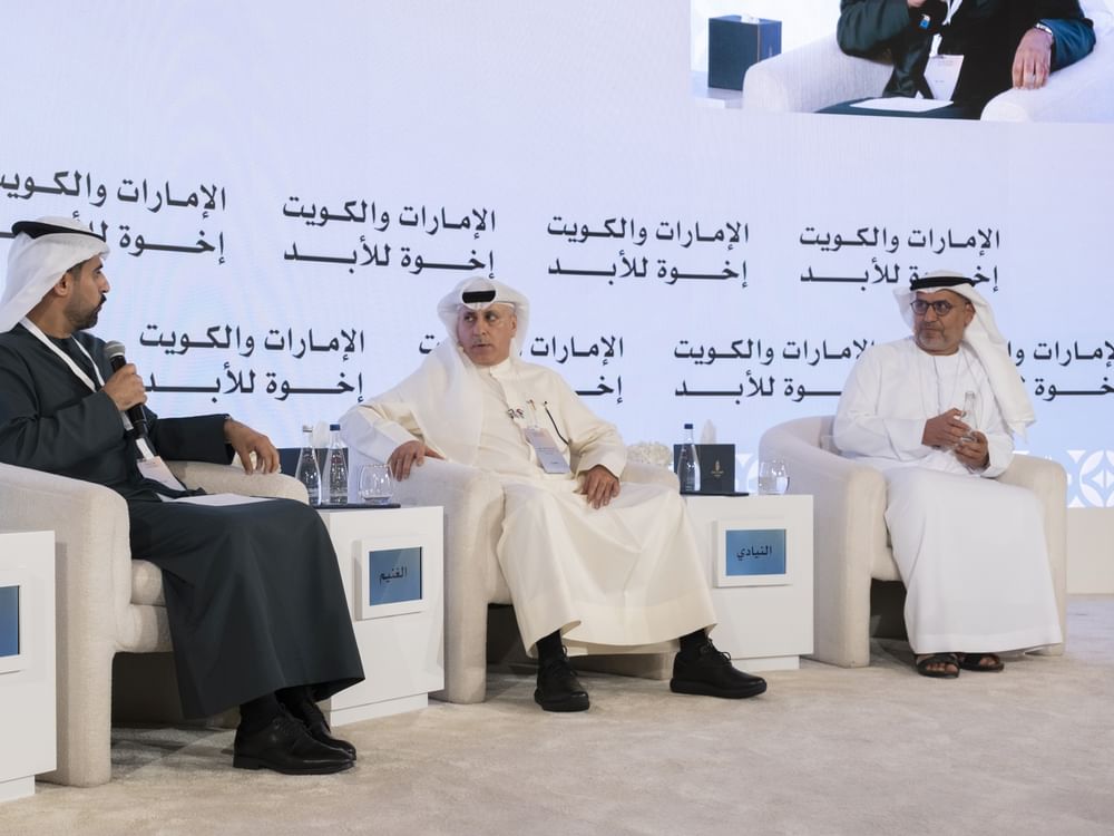 المنتدى الاقتصادي الإماراتي الكويتي..سفيرا الإمارات والكويت: علاقاتنا تاريخية ونحن قلب واحد وفي قارب واحد