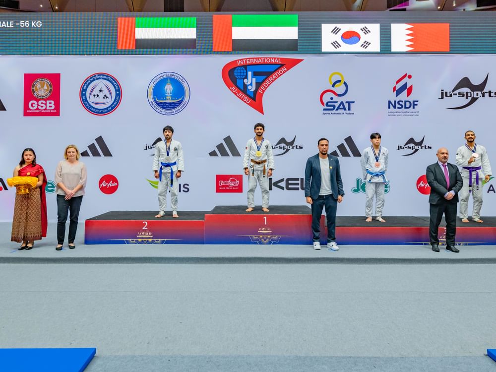 2025 Ju-Jitsu World Championships: UAE win seven medals in under-21 in Thailand