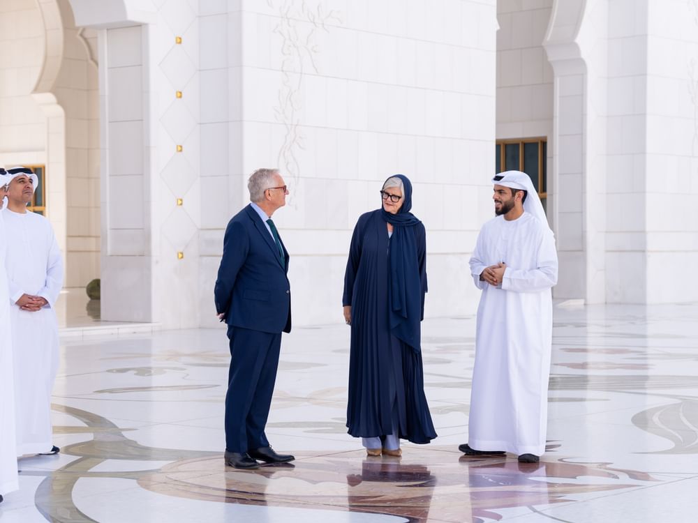 Governor-General of Australia visits Sheikh Zayed Grand Mosque