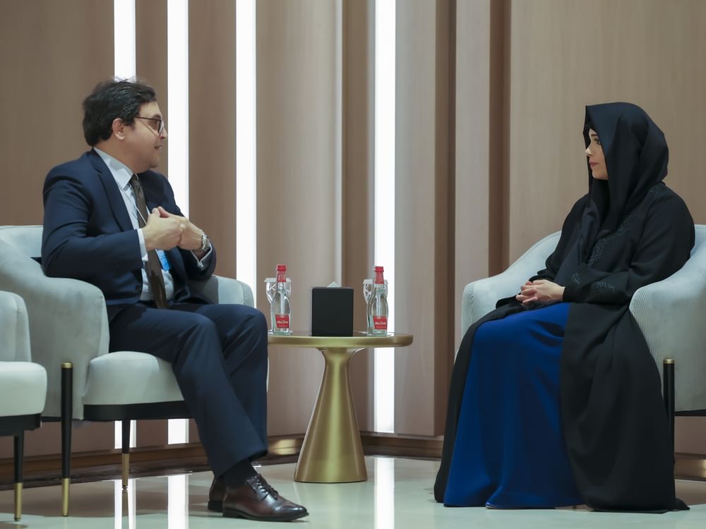 Latifa bint Mohammed meets with Egyptian Minister of Culture